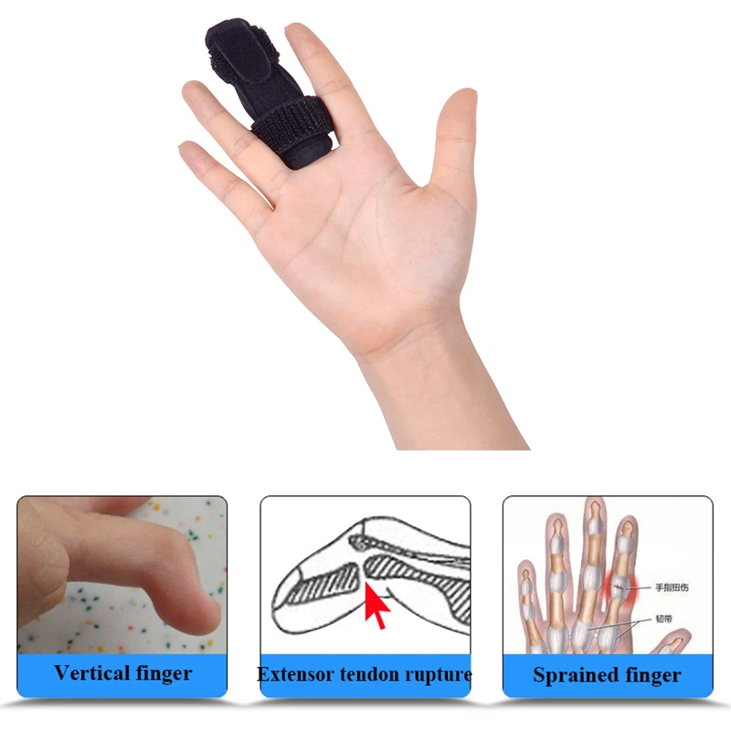 Adjustable Finger Splint Brace Trigger Finger Support Fracture Fix Arthritis Pain Relief Hand Protector Finger Brace Supports
Adjustable Finger Splint Brace Trigger Finger Support Fracture Fix Arthritis Pain Relief Hand Protector Finger Brace Supports
