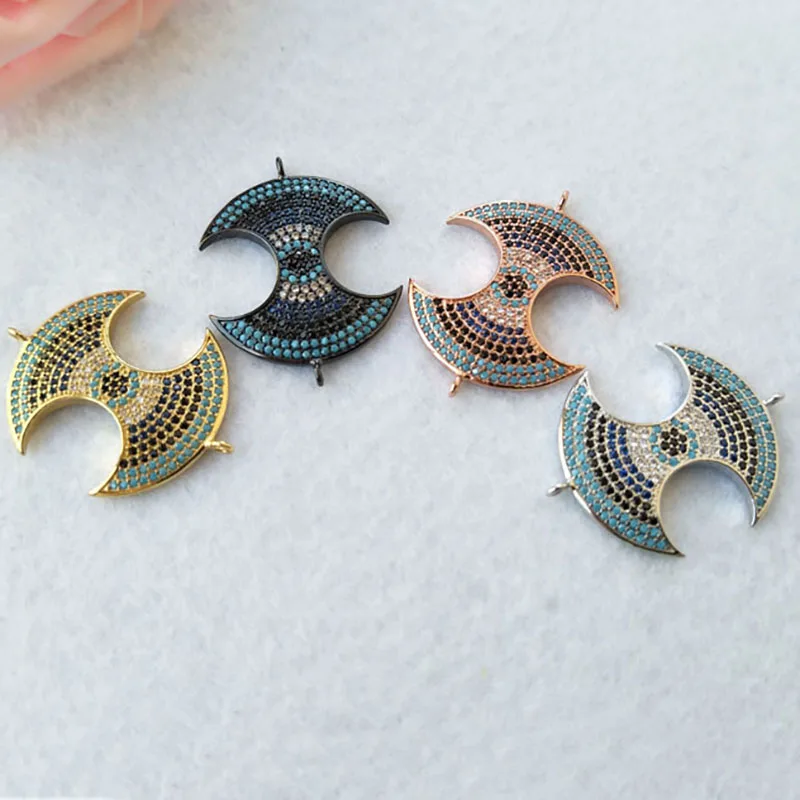 10pcs CZ zircon Micro Pave Connector,Turkish Style Double Bails Charm,DIY Bracelet necklace Jewelry Finding CT226
10pcs CZ zircon Micro Pave Connector,Turkish Style Double Bails Charm,DIY Bracelet necklace Jewelry Finding CT226