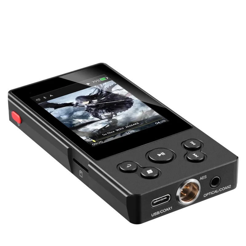 Фото XDuoo X10T II Профессиональный цифровой проигрыватель Music Player DSD MP3 плеер HD без потерь 32