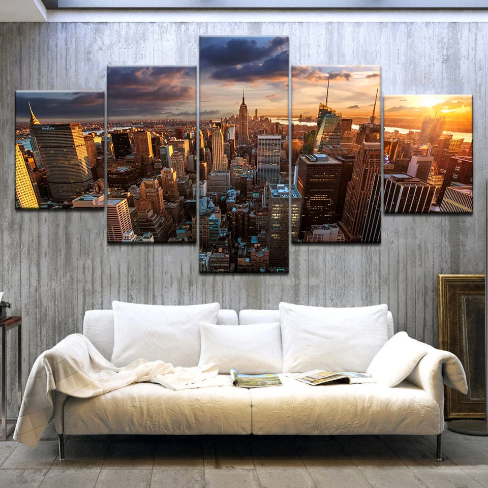 Холст картины Гостиная Wall Art Рамки домашний Декор 5 шт. Нью Йорке здание пейзаж Картины HD принты Плакаты
Холст картины Гостиная Wall Art Рамки домашний Декор 5 шт. Нью Йорке здание пейзаж Картины HD принты Плакаты