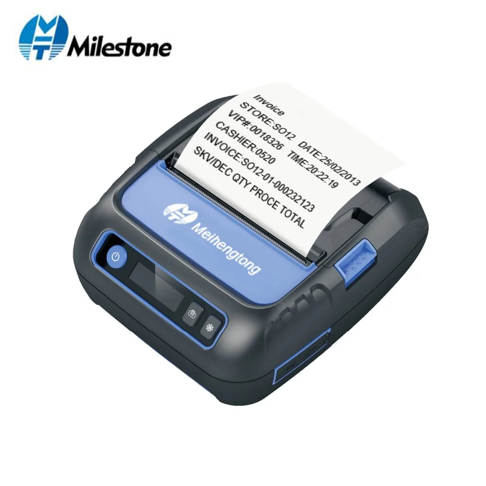 MHT P80F Термальность чековый принтер этикеток 2 в 1 POS 80 мм Bluetooth для Android/iOS/оконные