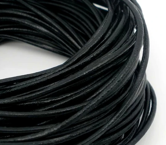 100M/lot Mixed Black 1mm 2mm 1.5mm real wax Round COW Genuine Leather Cord Bracelet Necklace Cord DIY Rope String hotsale
100M/lot Mixed Black 1mm 2mm 1.5mm real wax Round COW Genuine Leather Cord Bracelet Necklace Cord DIY Rope String hotsale