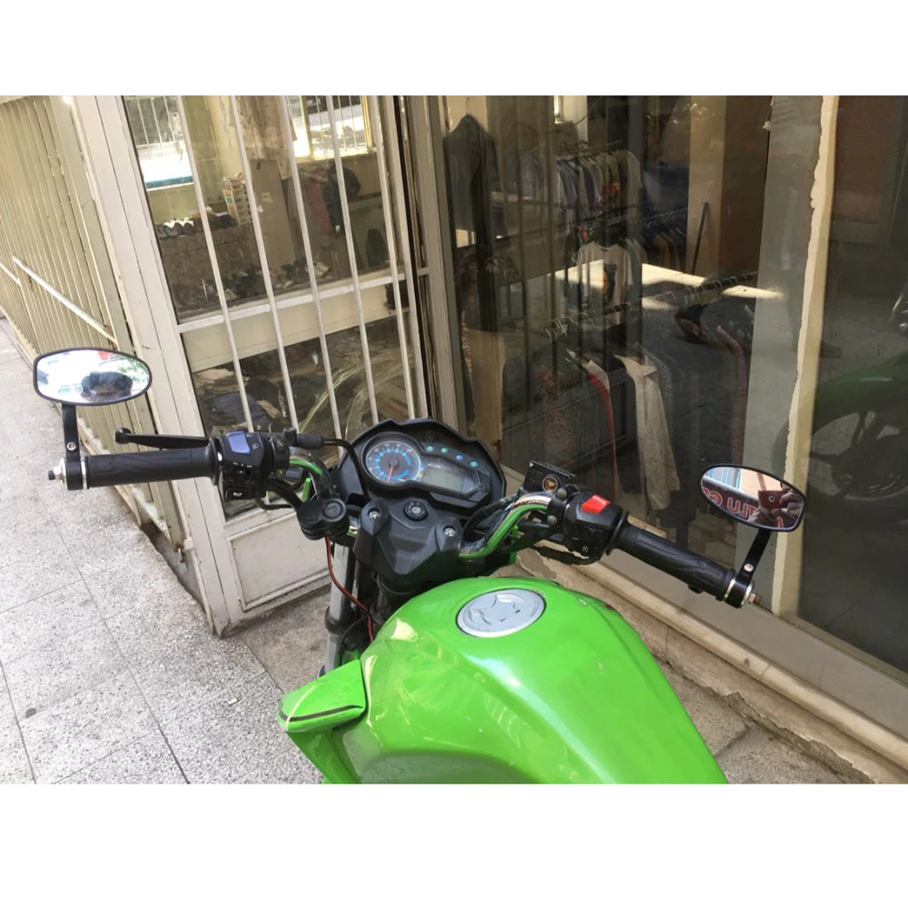 High Quality 7/8 22mm Motorcycle Handlebar Bar End Mirror Oval Side Rear View Mirror Universal for Honda Kawasaki BMW SUZUKI
High Quality 7/8 22mm Motorcycle Handlebar Bar End Mirror Oval Side Rear View Mirror Universal for Honda Kawasaki BMW SUZUKI