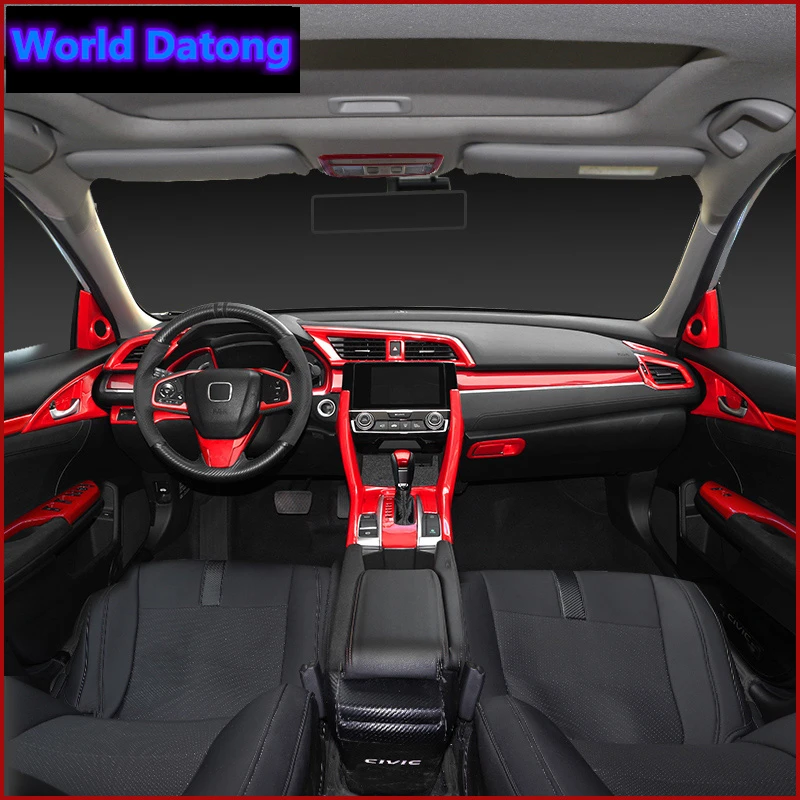 Interior Molding Accessoires Piano Red ABS Decroation Cover Trims for Honda Civic 10th Gen LHD 2016-2018
Interior Molding Accessoires Piano Red ABS Decroation Cover Trims for Honda Civic 10th Gen LHD 2016-2018