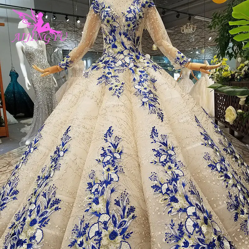 AIJINGYU Bridal Gowns Online Vintage Gown Luxury Long Train Classy 3D engagement Lace Gothic Wedding Pleat Wedding Dress
AIJINGYU Bridal Gowns Online Vintage Gown Luxury Long Train Classy 3D engagement Lace Gothic Wedding Pleat Wedding Dress