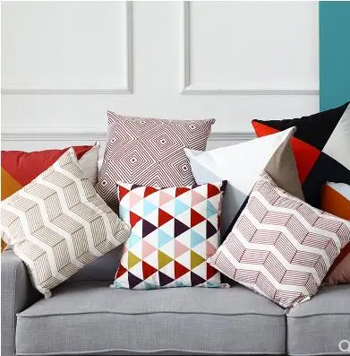 Nordic modern geometric simple sofa cushion cover Suede pillowcase Creative pillowcase
Nordic modern geometric simple sofa cushion cover Suede pillowcase Creative pillowcase