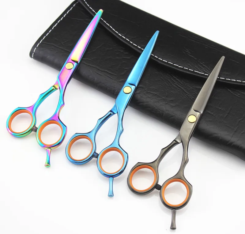 

Classic symmetry professional 5.5 inch 440c cut hair scissor thinning shears cutting barber scisor hairdressing scissors set