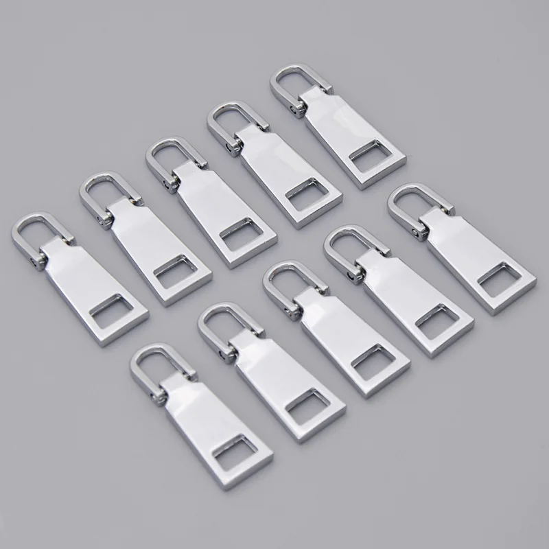 10Pcs/lot 5# Metal Zipper Pullers Zipper Repair Kits Zipper Pull For Zipper Slider DIY Sewing Garment Craft
10Pcs/lot 5# Metal Zipper Pullers Zipper Repair Kits Zipper Pull For Zipper Slider DIY Sewing Garment Craft