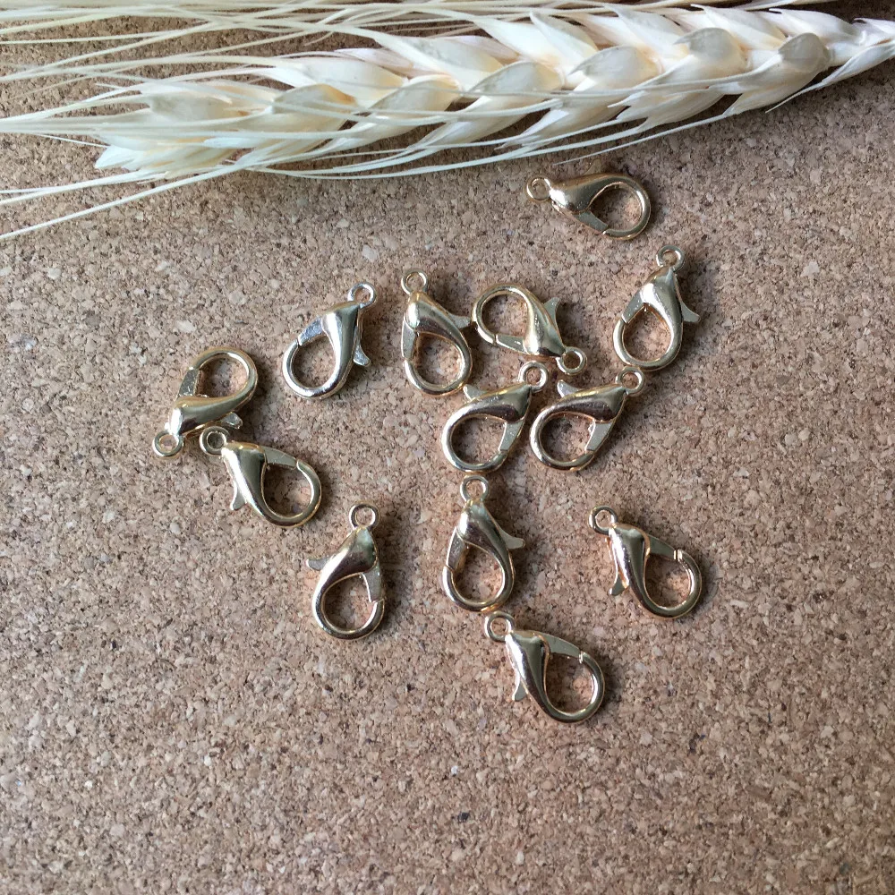 100pcs 300pcs Gold metal lobster clasp parrot clasp charm fit jewelry accessories chain necklace bracelet DIY Making
100pcs 300pcs Gold metal lobster clasp parrot clasp charm fit jewelry accessories chain necklace bracelet DIY Making