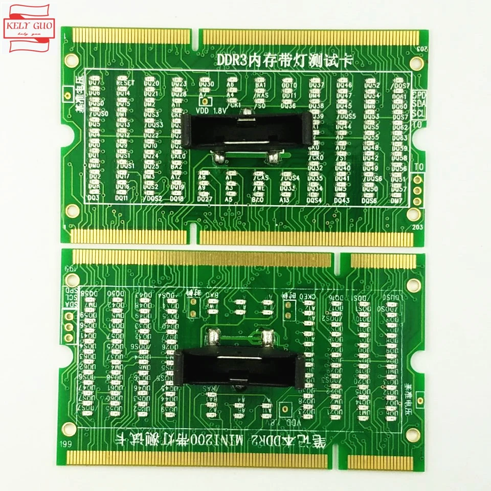 Карта памяти DDR2 и DDR3 со светодиодсветодиодный подсветкой | Электроника