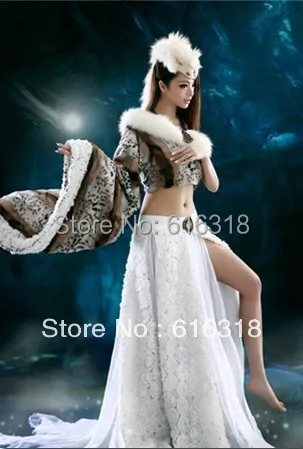 Costume Unique Dress Fox Fairy Women's Photography Clothing Set (Clothes + Necklace + water bag + Artificial Fox Hair Accessory)
Costume Unique Dress Fox Fairy Women's Photography Clothing Set (Clothes + Necklace + water bag + Artificial Fox Hair Accessory)