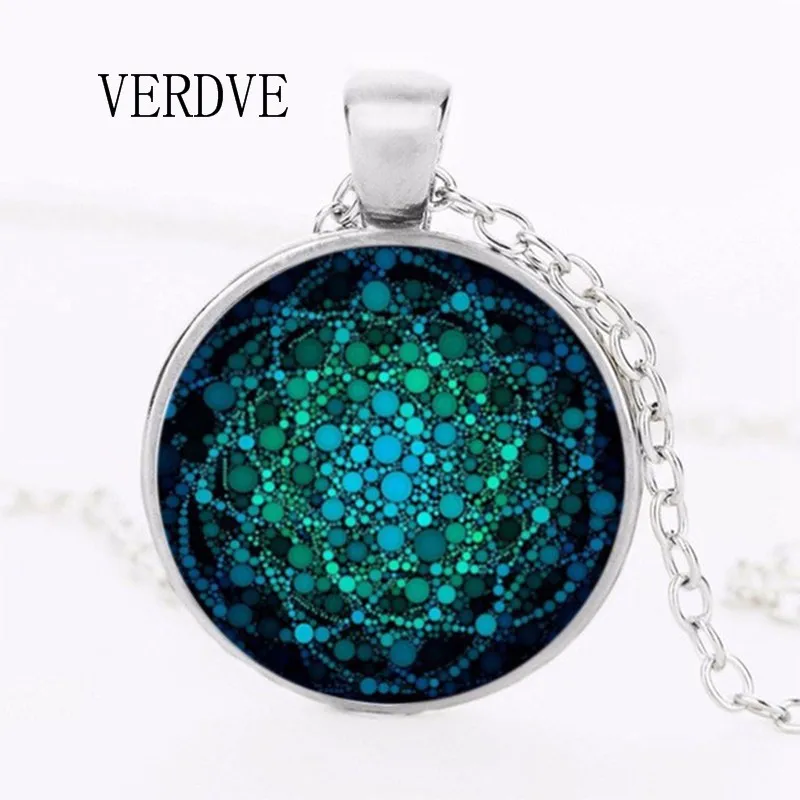 New Flower of Life Necklace Om Yoga Chakra Pendant Mandala Necklace Fashion Glass Dome Sacred Geometry Women Jewelry
New Flower of Life Necklace Om Yoga Chakra Pendant Mandala Necklace Fashion Glass Dome Sacred Geometry Women Jewelry