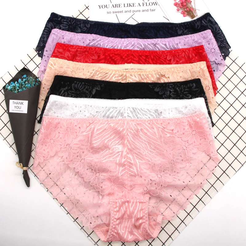 2pcs/pack Plus Size Women Underwear Lace Briefs Sexy Panties for Women XL- 4XL Comfort Underpants
2pcs/pack Plus Size Women Underwear Lace Briefs Sexy Panties for Women XL- 4XL Comfort Underpants