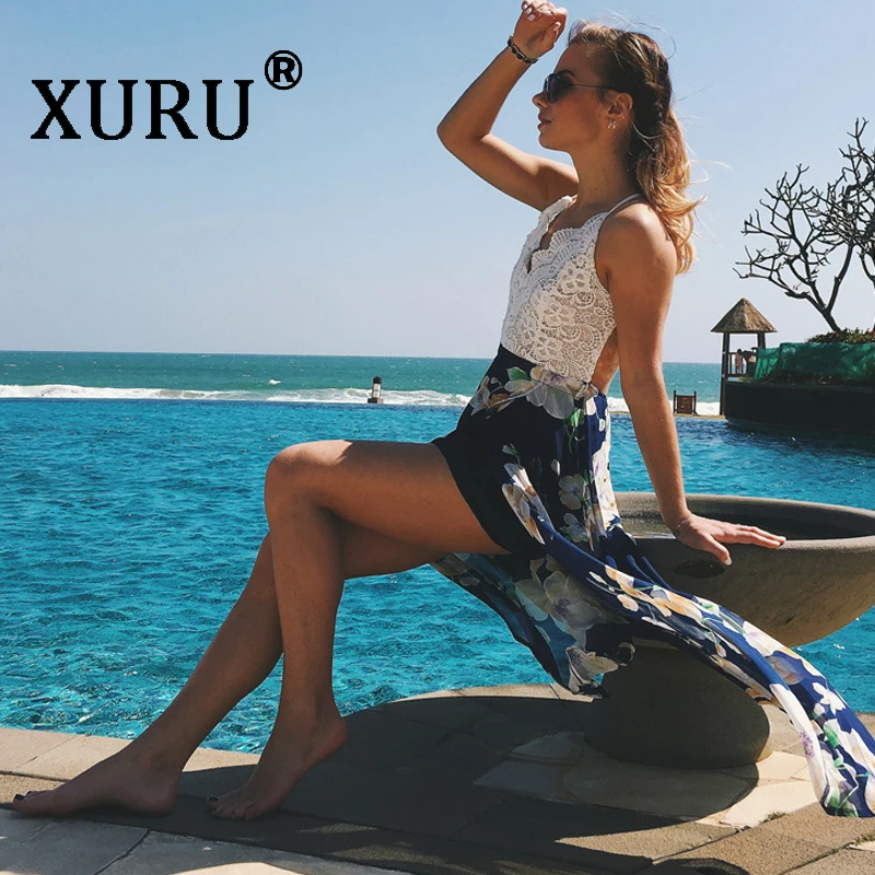 Летнее платье XURU, Новое Кружевное шифоновое платье с вышивкой, с v-образным вырезом, Пляжное длинное платье с разрезом
Летнее платье XURU, Новое Кружевное шифоновое платье с вышивкой, с v-образным вырезом, Пляжное длинное платье с разрезом