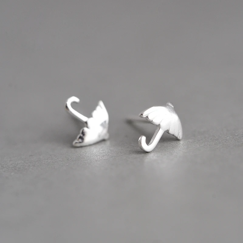 925 sterling sv simple small fresh umbrella earrings earrings female temperament Korean personality students ear accessories
925 sterling sv simple small fresh umbrella earrings earrings female temperament Korean personality students ear accessories