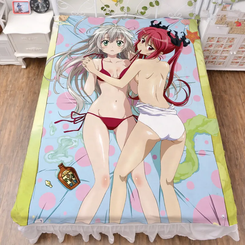 150x200cm Anime The Testament of Sister New Devil Naruse Maria Naruse & Mio Milk Fiber Bed Sheet & Flannel Blanket Summer Quilt
150x200cm Anime The Testament of Sister New Devil Naruse Maria Naruse & Mio Milk Fiber Bed Sheet & Flannel Blanket Summer Quilt