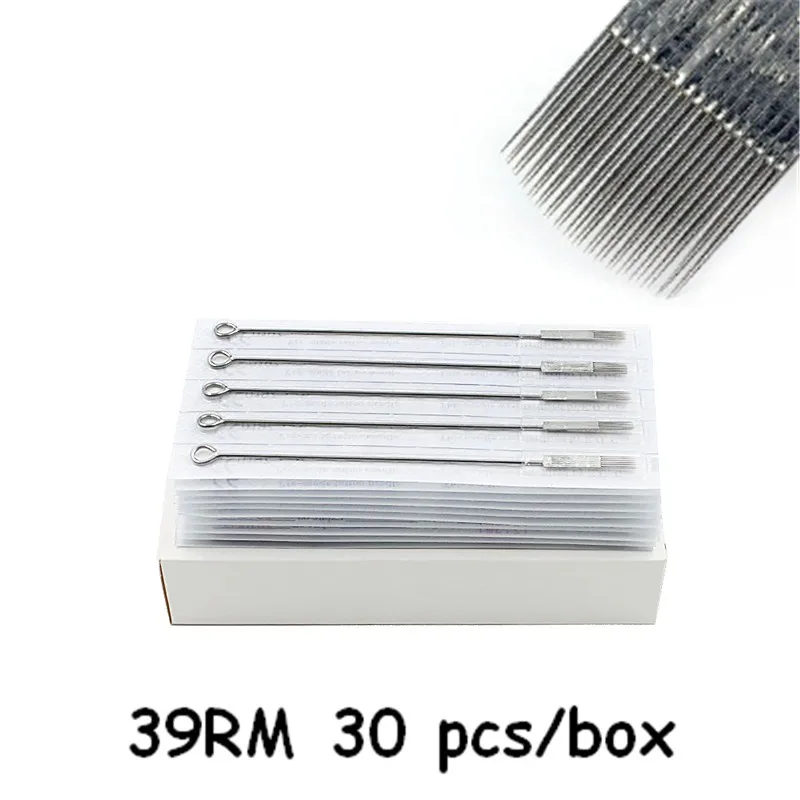 30PCS 39 RM EZ Disposable Sterilized Tattoo Needles Round Magnum Needles Stainless Steel For tattoo grips tattoo tips
30PCS 39 RM EZ Disposable Sterilized Tattoo Needles Round Magnum Needles Stainless Steel For tattoo grips tattoo tips
