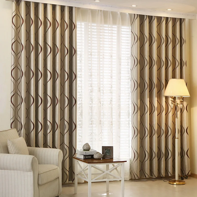 Wave Stripe Modern Thick Luxury Blackout Curtains for Bedroom Living Room Custom Curtain Drapes Ready Made Window Treatments
Wave Stripe Modern Thick Luxury Blackout Curtains for Bedroom Living Room Custom Curtain Drapes Ready Made Window Treatments