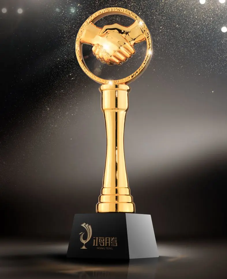 High quality!Cooperation and win-win metal resin trophy handshake crystal trophy custom creative souvenir,Free shipping
High quality!Cooperation and win-win metal resin trophy handshake crystal trophy custom creative souvenir,Free shipping