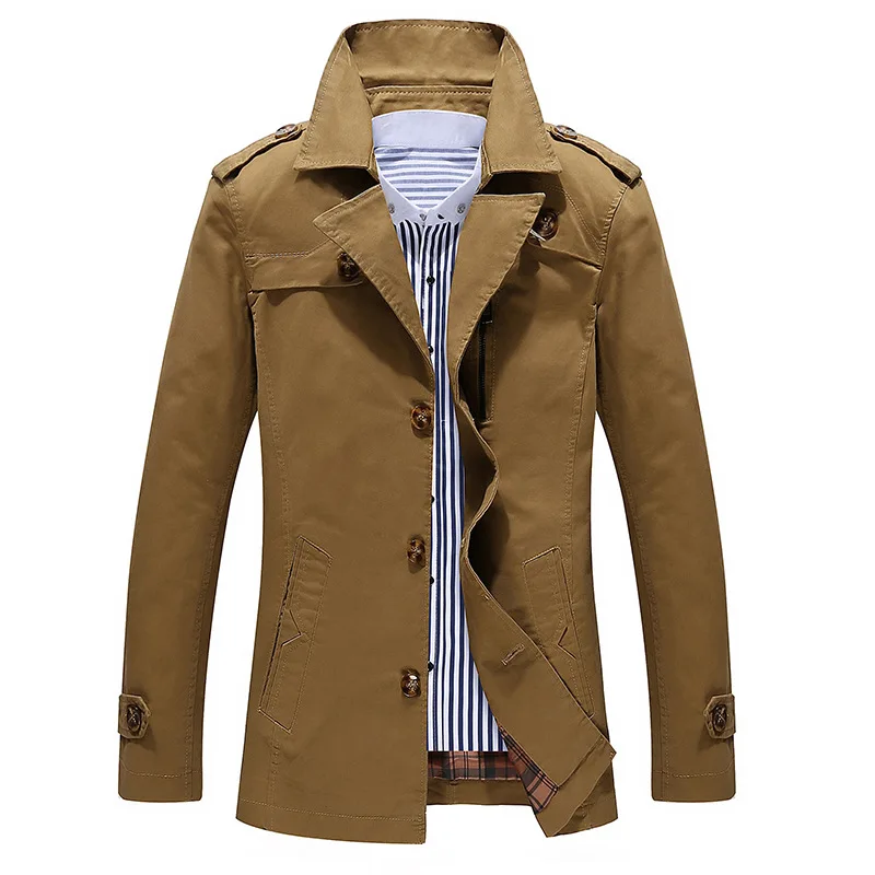 Men Casual Coats Size M-5XL 2019 New Arrival Man Trench Coats Fleece Inside Fit Winter Male Windproof Jackets
Men Casual Coats Size M-5XL 2019 New Arrival Man Trench Coats Fleece Inside Fit Winter Male Windproof Jackets