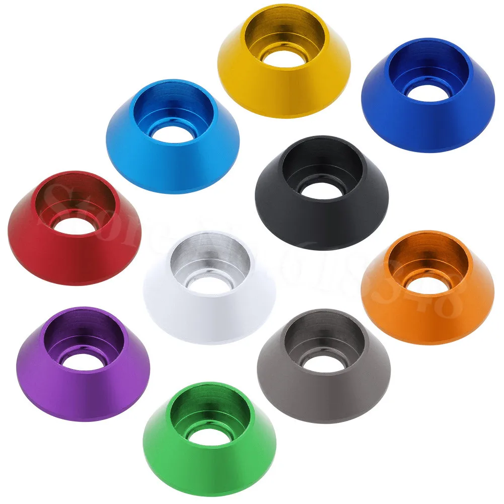8-pack RC Replacement Aluminum M3 Cup Head Screw Washer Gasket Bolts Hardware OD:5mm-10mm For RC Models
8-pack RC Replacement Aluminum M3 Cup Head Screw Washer Gasket Bolts Hardware OD:5mm-10mm For RC Models