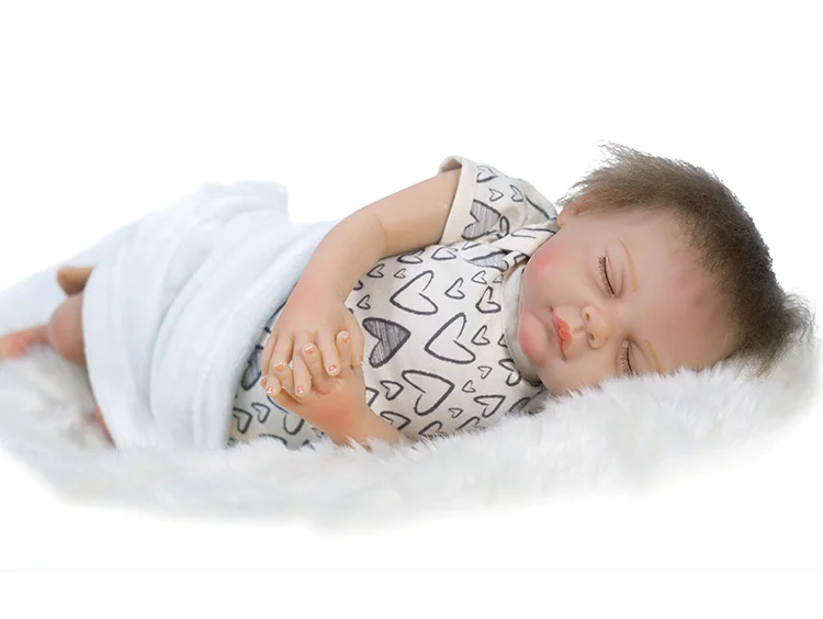 NPK DOLL 20 Inches Baby Reborn 55 cm Realistic BeBe Reborn Doll Baby Handmade Lifelike soft Silicone Sleeping Baby Doll Toy
NPK DOLL 20 Inches Baby Reborn 55 cm Realistic BeBe Reborn Doll Baby Handmade Lifelike soft Silicone Sleeping Baby Doll Toy