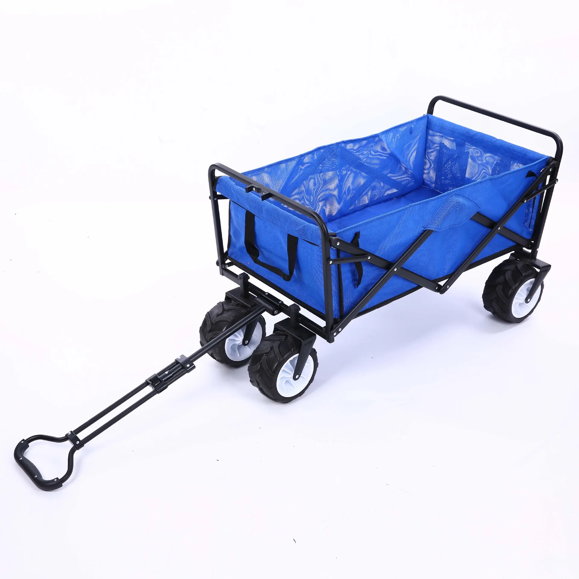 Blue Big Wheel Trolley Cart Folding Shopping Cart Luggage Outdoor Camping Fishing Gear Four Wheel Trailer a5334
Blue Big Wheel Trolley Cart Folding Shopping Cart Luggage Outdoor Camping Fishing Gear Four Wheel Trailer a5334