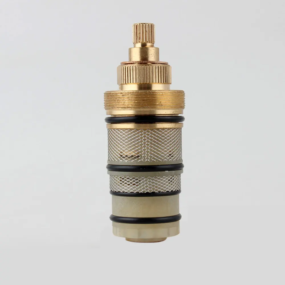 Thermostatic valve spool copper faucet cartridge bath mixer tap shower mixing valve Adjust the Mixing Water Temperature 11-115
Thermostatic valve spool copper faucet cartridge bath mixer tap shower mixing valve Adjust the Mixing Water Temperature 11-115