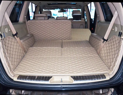 Хорошее качество! Специальные коврики для багажника Mercedes Benz GL 550 7 мест 2016-2013