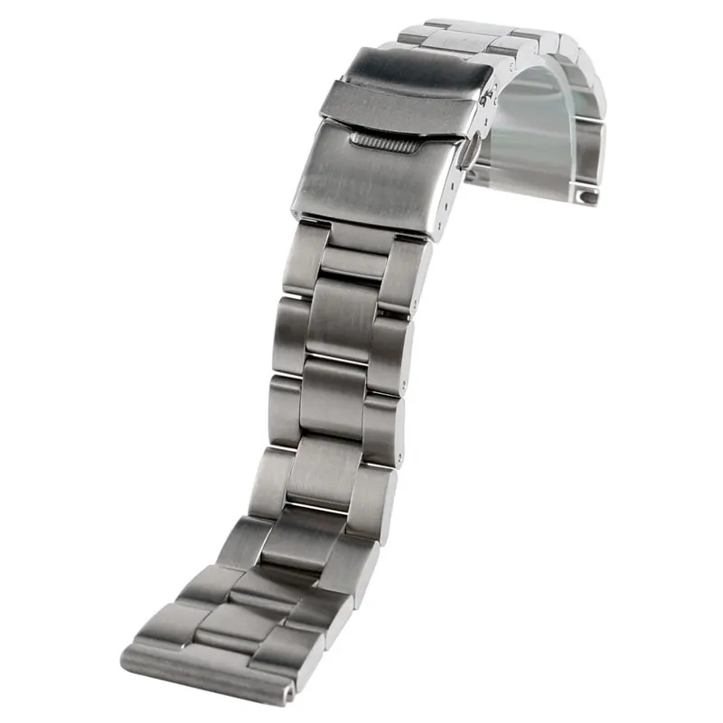 20mm/22mm Solid Link Stainless Steel Bracelet Mens Silver Watch Band Strap Replacement High Quality Folding Clasp Males Fashion
20mm/22mm Solid Link Stainless Steel Bracelet Mens Silver Watch Band Strap Replacement High Quality Folding Clasp Males Fashion