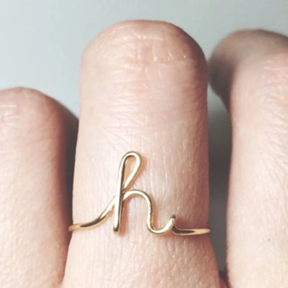 Simple Style Fashion C E H Y Letter Cross Open Rings For Women Finger Ring Female Party Charm Jewelry Gold Silver Color
Simple Style Fashion C E H Y Letter Cross Open Rings For Women Finger Ring Female Party Charm Jewelry Gold Silver Color