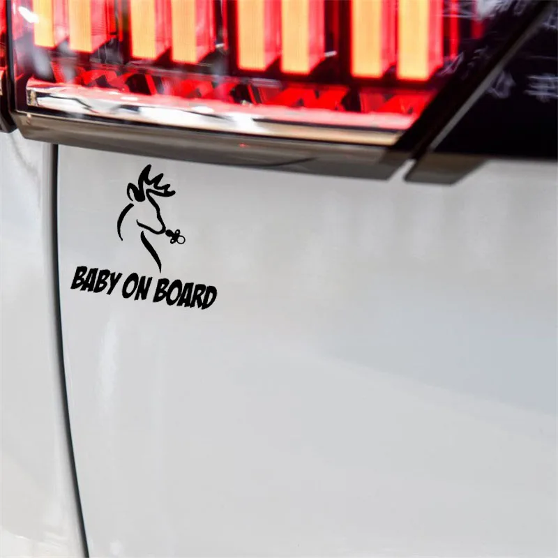 YJZT 11.4CM*10.5CM BABY ON BOARD Lovely Creative Vinyl Car Sticker Decals Black/Silver C10-00171
YJZT 11.4CM*10.5CM BABY ON BOARD Lovely Creative Vinyl Car Sticker Decals Black/Silver C10-00171