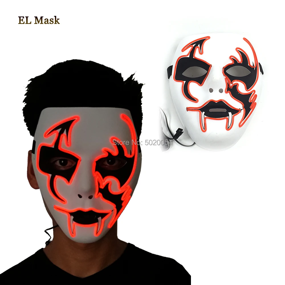 10 Colors Available Glowing Bar Decorative Light Up Flashing Mask Cosplay Costume LED Fashion Mask With Sound Activated driver
10 Colors Available Glowing Bar Decorative Light Up Flashing Mask Cosplay Costume LED Fashion Mask With Sound Activated driver