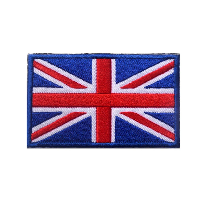 Вышитые нашивки с британским флагом британский стиль военный тактический значок