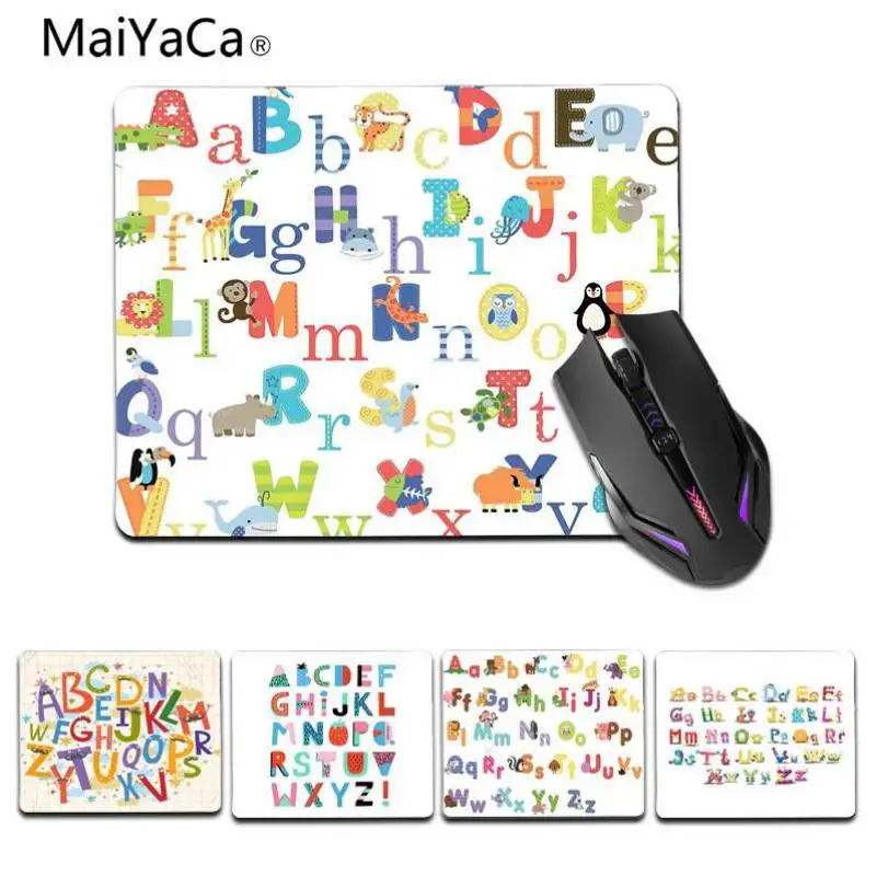 MaiYaCa Cool New Baby Learing Letters Funny Alphabet Laptop Computer Mousepad Size 25x29cm 18x22cm Rubber Mousemats
MaiYaCa Cool New Baby Learing Letters Funny Alphabet Laptop Computer Mousepad Size 25x29cm 18x22cm Rubber Mousemats