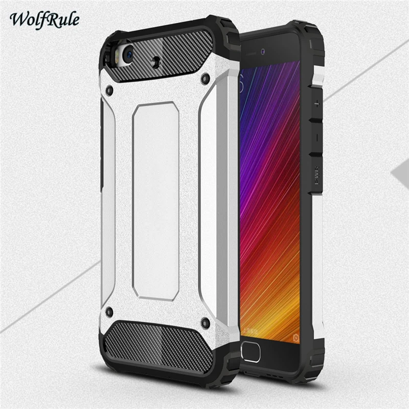 WolfRule For Cover Xiaomi Mi5s Case TPU & PC Protective Armor Anti Knock Phone Mi 5s | Мобильные телефоны и аксессуары