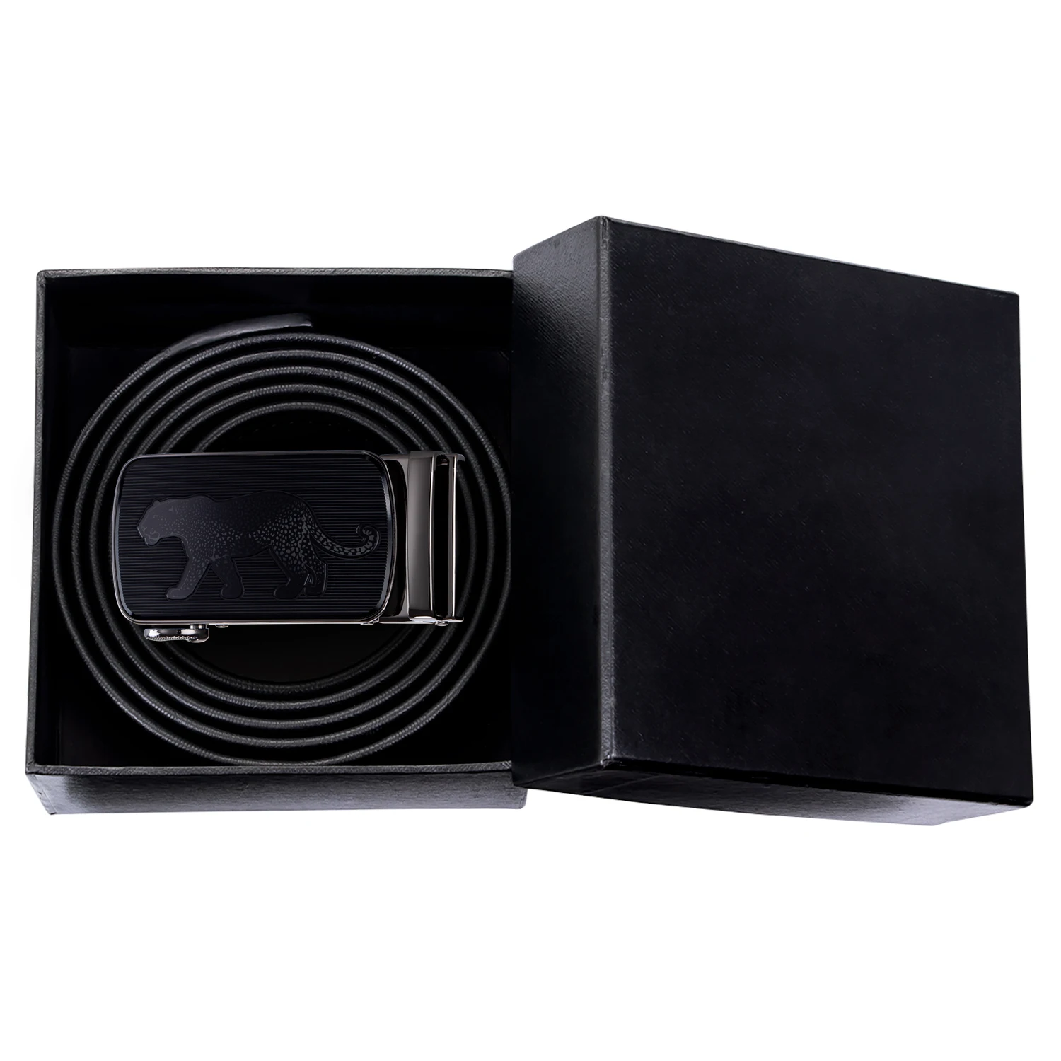 PD-2077 Hi-Tie Animal Leopard Men Belt Leather Belt Metal Buckle Black Leather Belt for Men Automatic Buckle 3.5cm Wide Belt
PD-2077 Hi-Tie Animal Leopard Men Belt Leather Belt Metal Buckle Black Leather Belt for Men Automatic Buckle 3.5cm Wide Belt