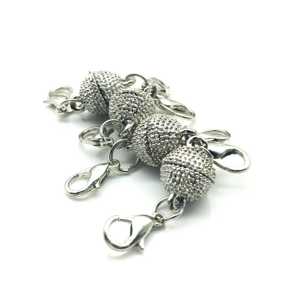10pcs/Lot Oval-Shaped Metal Magnet Clasp And Lobster Clasp Silver-Plated Necklace Bracelet Link Accessories Button P-112
10pcs/Lot Oval-Shaped Metal Magnet Clasp And Lobster Clasp Silver-Plated Necklace Bracelet Link Accessories Button P-112