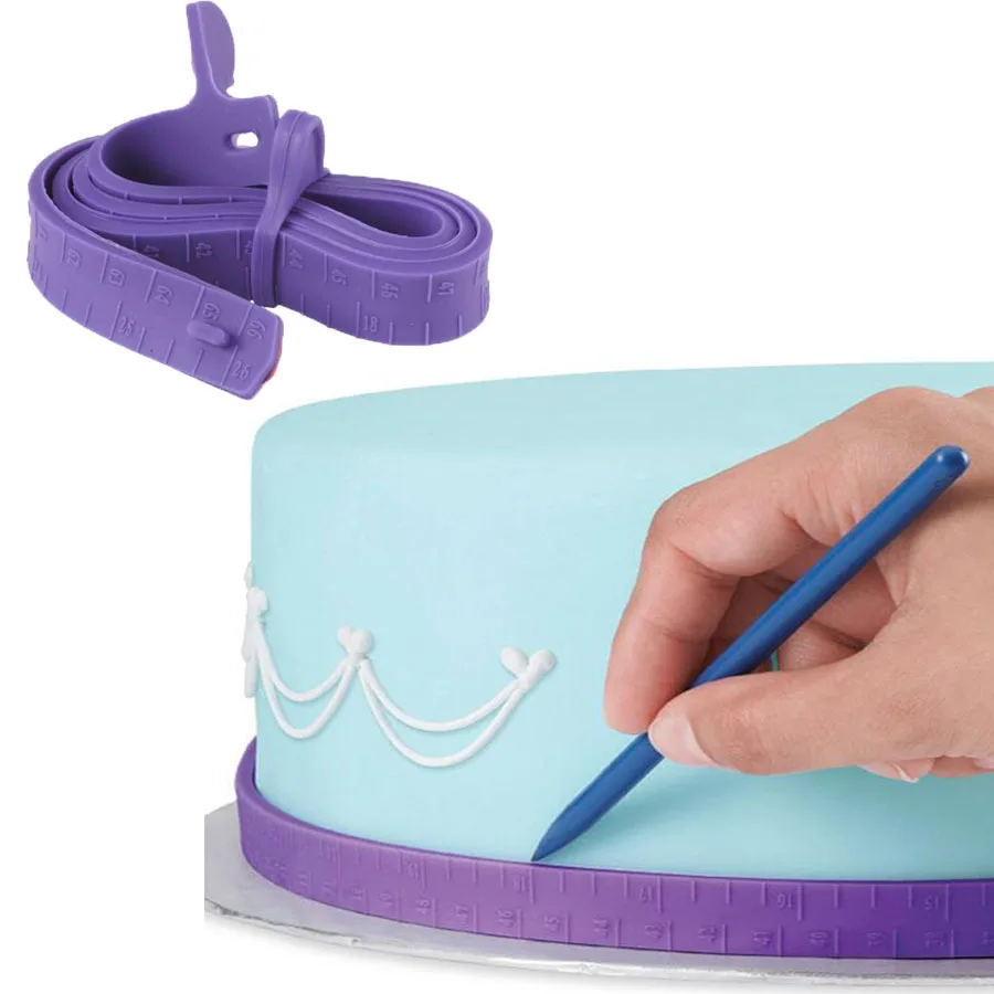 Fondant Cake Measuring Tape Measuring Ruler Cake Border Decoration Cake Dividing Ruler Tools Sugar Craft Baking Mold FM1677
Fondant Cake Measuring Tape Measuring Ruler Cake Border Decoration Cake Dividing Ruler Tools Sugar Craft Baking Mold FM1677