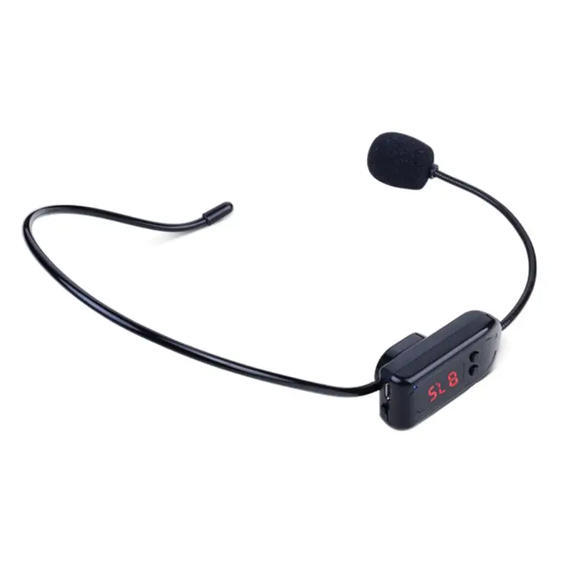 Portable FM Wireless Microphone Headset Radio Megaphone For Tour Guide Teaching Meeting Lectures Microphone
Portable FM Wireless Microphone Headset Radio Megaphone For Tour Guide Teaching Meeting Lectures Microphone