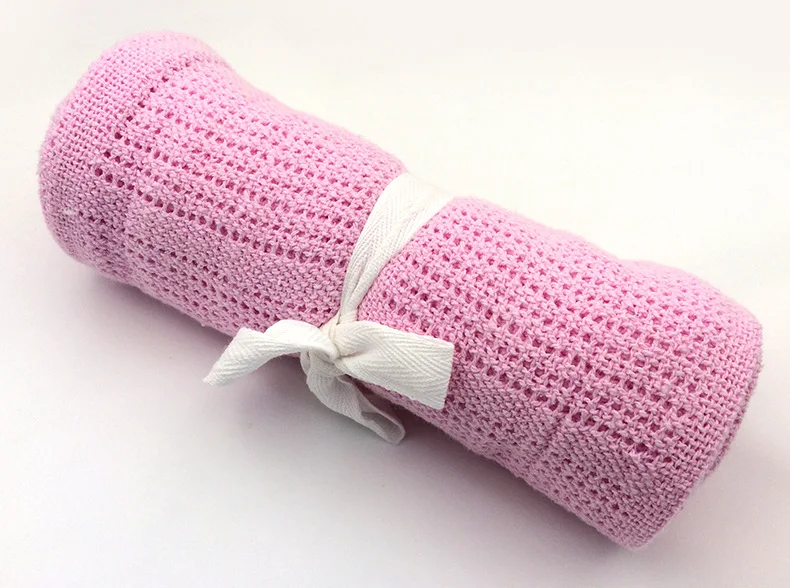 Baby Blanket Newborn Summer Breathable Cotton Sleeping Blanket Kids Car/Crib Simple Casual Hole Wrap Swaddling Blankets
Baby Blanket Newborn Summer Breathable Cotton Sleeping Blanket Kids Car/Crib Simple Casual Hole Wrap Swaddling Blankets