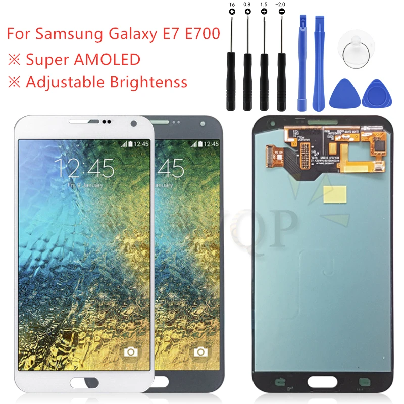 ЖК-дисплей Super AMOLED для Samsung Galaxy E7 ЖК-дисплей сенсорный экран дигитайзер в сборе E700 E700F E7000 E7009 запасные части
ЖК-дисплей Super AMOLED для Samsung Galaxy E7 ЖК-дисплей сенсорный экран дигитайзер в сборе E700 E700F E7000 E7009 запасные части