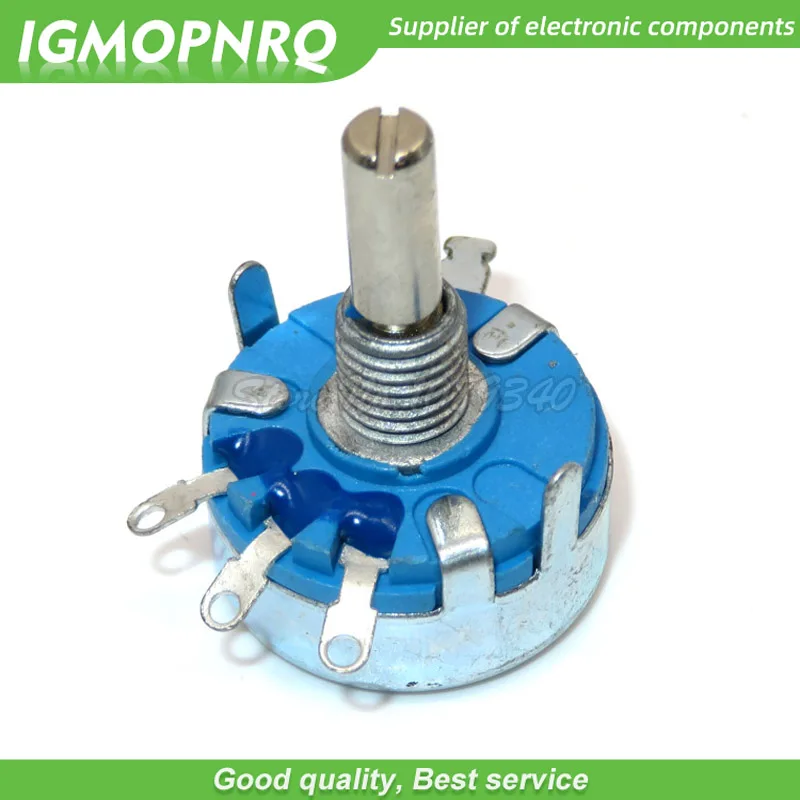 2pcs WH5-1A 1K5 ohm 3-Terminals Round Shaft Rotary Taper Carbon Potentiometer WH5 IGMOPNRQ
2pcs WH5-1A 1K5 ohm 3-Terminals Round Shaft Rotary Taper Carbon Potentiometer WH5 IGMOPNRQ