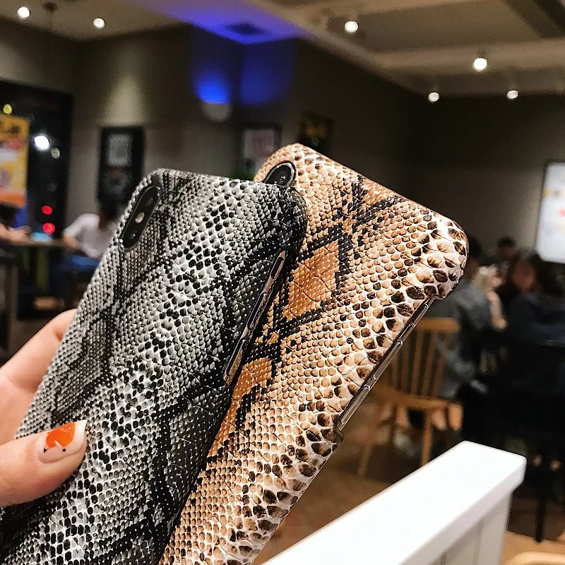 Snake Skin Phone Case For iPhone 11 12 pro max 8 7 Plus Case Hard PC Phone Case For iPhone 6S Plus X XS MAX coque Cover Fundas
Snake Skin Phone Case For iPhone 11 12 pro max 8 7 Plus Case Hard PC Phone Case For iPhone 6S Plus X XS MAX coque Cover Fundas