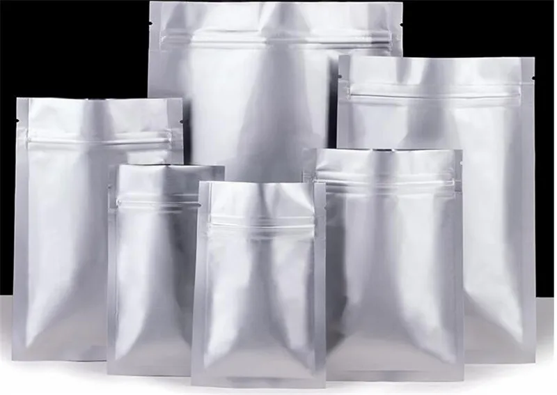 10pcs Wholesale Ziplock Bag Aluminum Foil Mylar Tear Notch Storage Flat Bottom Package Pouch Self Sealing Bags 10x15cm | Дом и сад
