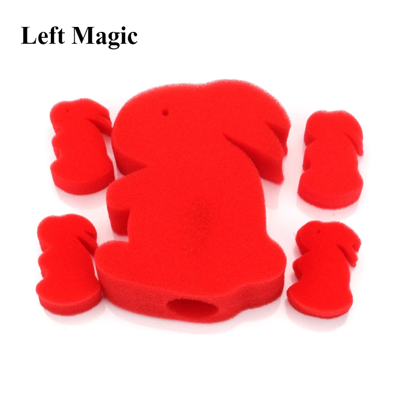 5 pcs/set Funny Magic Sponge Rabbit Magic Tricks Prop Children Education Toys Close-up Magic Toy wholesale E3136
5 pcs/set Funny Magic Sponge Rabbit Magic Tricks Prop Children Education Toys Close-up Magic Toy wholesale E3136