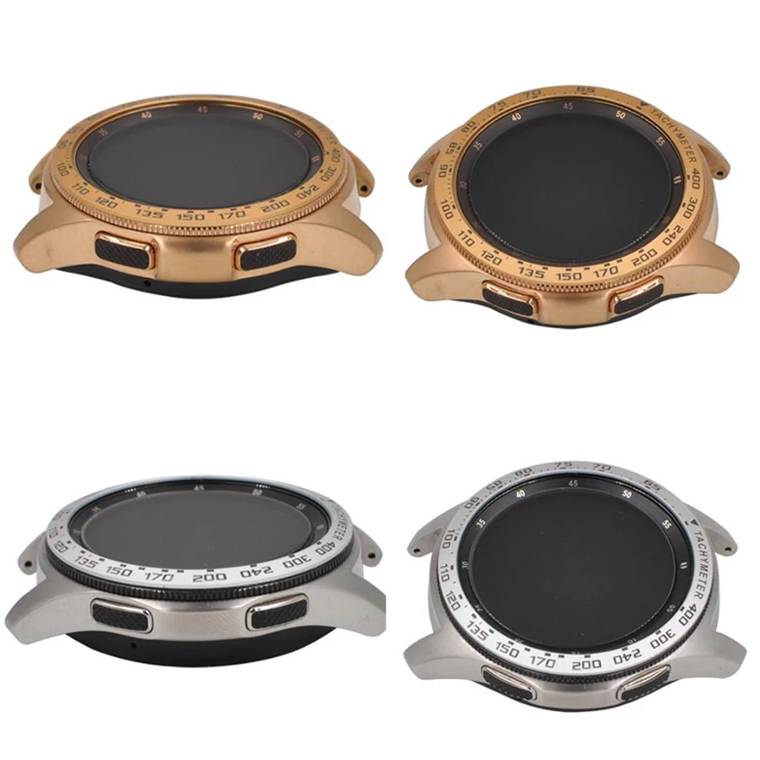 New Smart Watch Accessories For Samsung Galaxy Watch 42MM 46MM Bezel Ring Adhesive Cover Anti Scratch Metal Galaxy Watch Cover
New Smart Watch Accessories For Samsung Galaxy Watch 42MM 46MM Bezel Ring Adhesive Cover Anti Scratch Metal Galaxy Watch Cover