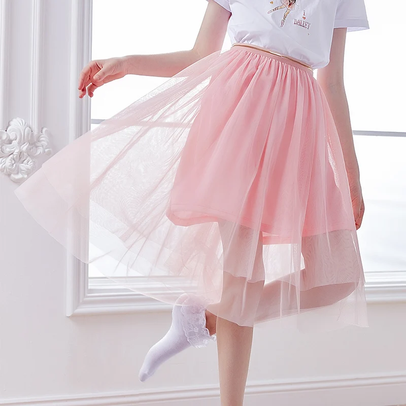 Girls Kids Stage Dance Wear Soft Yarn Daily Wear Skirts Ballet Dance Costumes Long Polyester Dress for Girls 3 layers
Girls Kids Stage Dance Wear Soft Yarn Daily Wear Skirts Ballet Dance Costumes Long Polyester Dress for Girls 3 layers