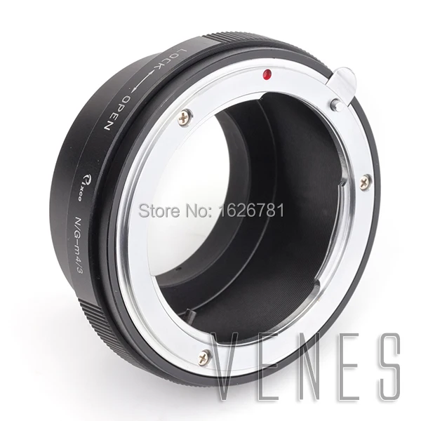 Venes N/G-M4/3 PRO Built-In Iris Control Lens Adapter Suit For Nikon F Mount G Lens to Suit for Micro Four Thirds 4/3 Camera
Venes N/G-M4/3 PRO Built-In Iris Control Lens Adapter Suit For Nikon F Mount G Lens to Suit for Micro Four Thirds 4/3 Camera