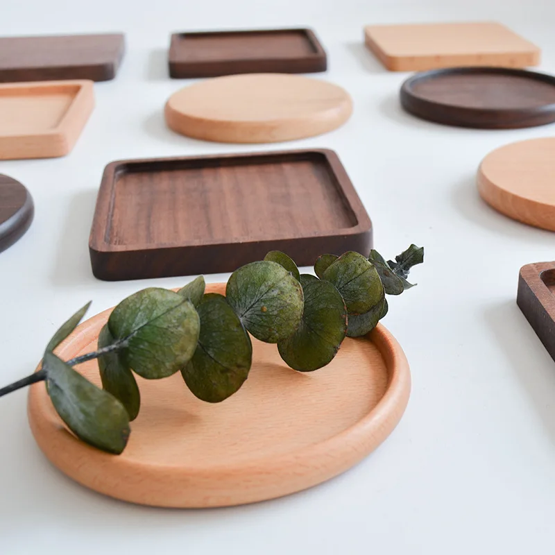 Natural Durable Black Walnut Wood/Beech Drink Coasters Anti-Slip Cup Coffee Mug Mat Heat Resistant Table Placemat
Natural Durable Black Walnut Wood/Beech Drink Coasters Anti-Slip Cup Coffee Mug Mat Heat Resistant Table Placemat
